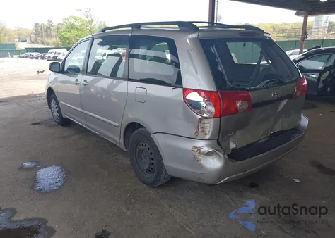2008 Toyota Sienna Ce z USA, uszkodzony, nr VIN 5TDZK23C28S209977